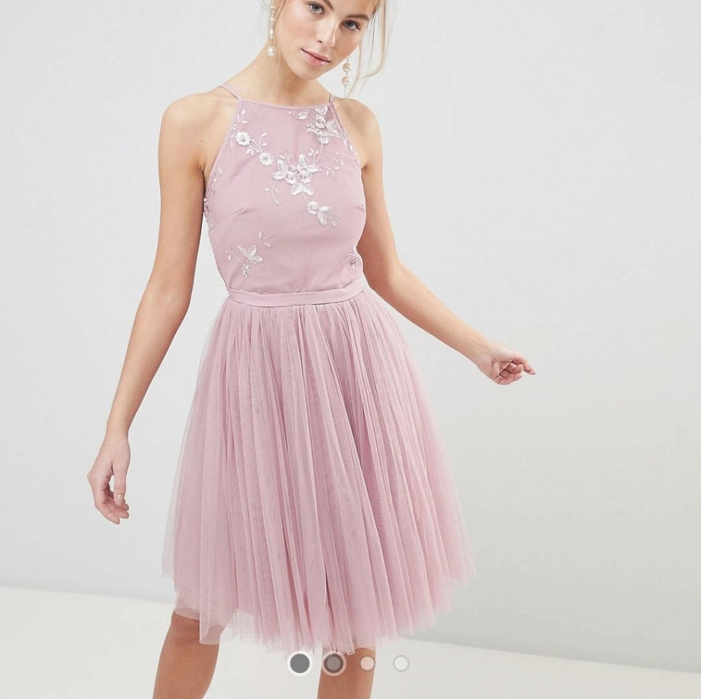 Asos purple dress
